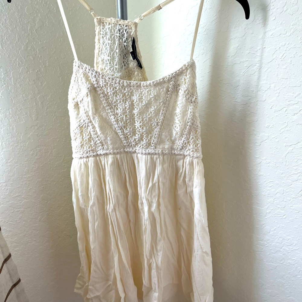 AE Ivory babydoll dress